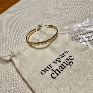 Our Spare Change Floral Cuff